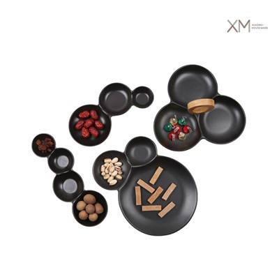 Placa de la safata de berenar de porcellana